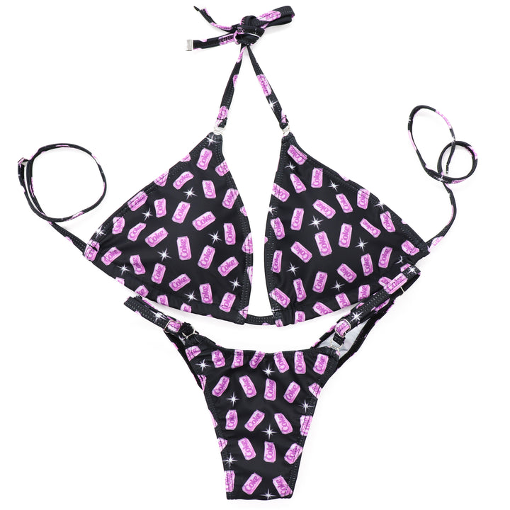 QS ST: Diet Soda Sparkle Posing Practice Suit. Medium/Pro.