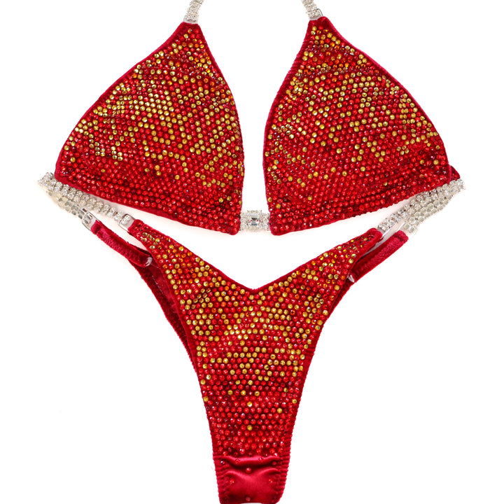 QS ST: Julia's Phoenix Velvet Gradient. Medium/Pro.