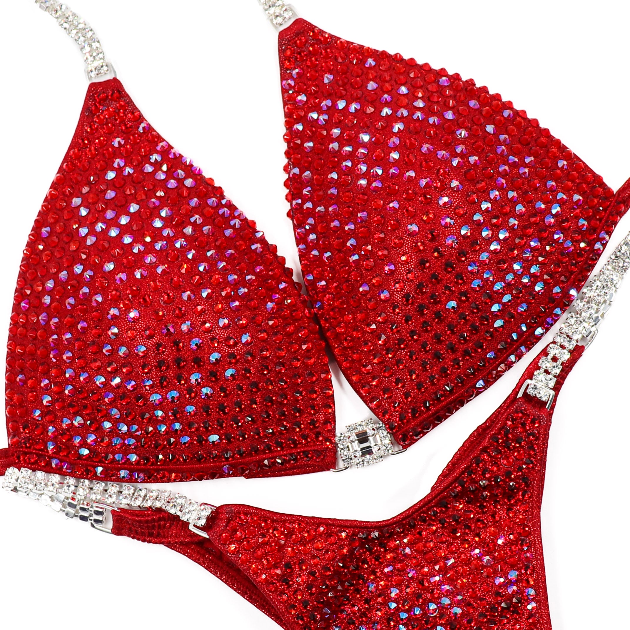 Ashley K's Cherry Bomb Cascade  Angel Competition BikinisThe best NPC Competition Suits for the Bikini Division, Fit Model Division Suits, and bodybuilding suits.