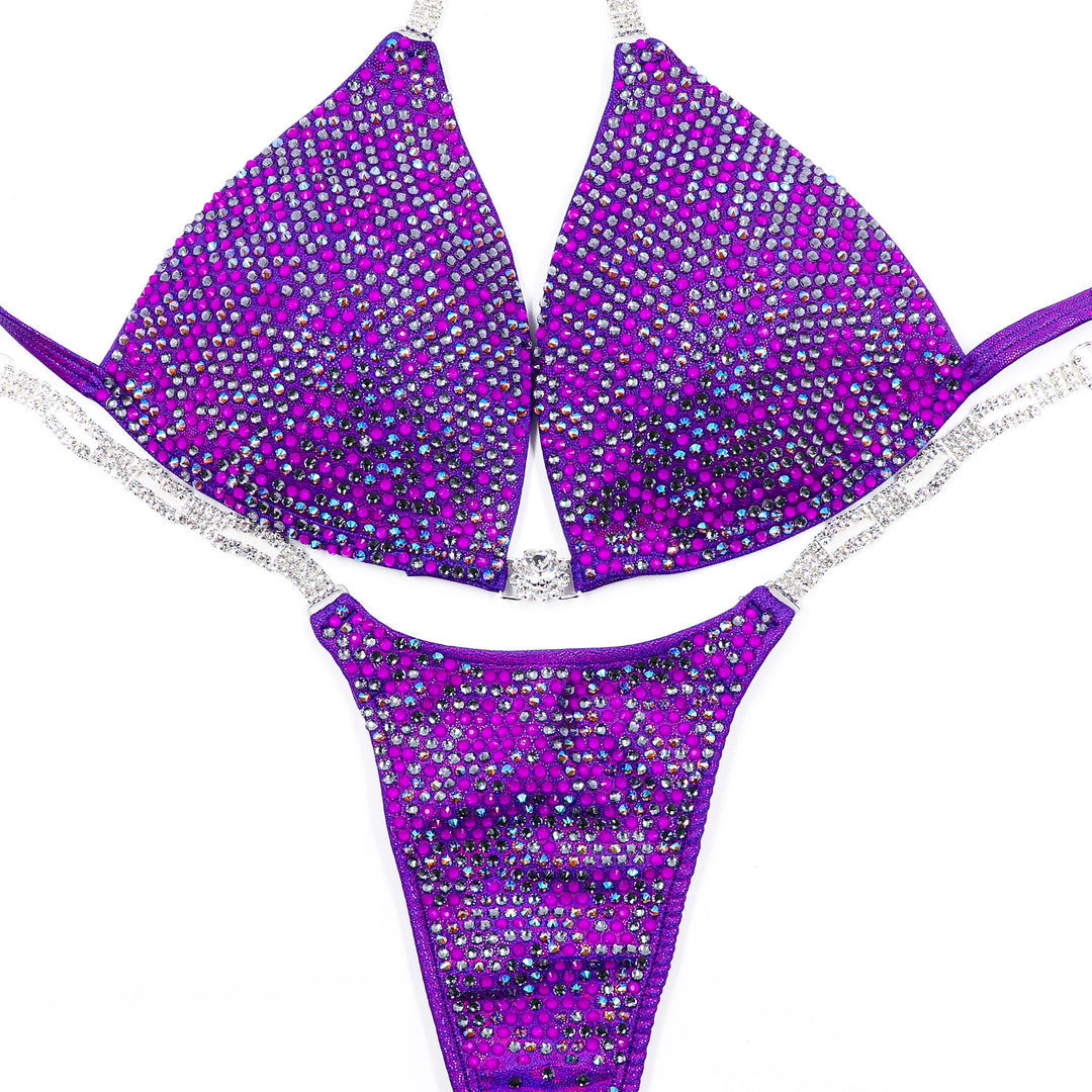 QS ST: Glow Mode Pro. Hologram Purple. Medium Molded/Pro.