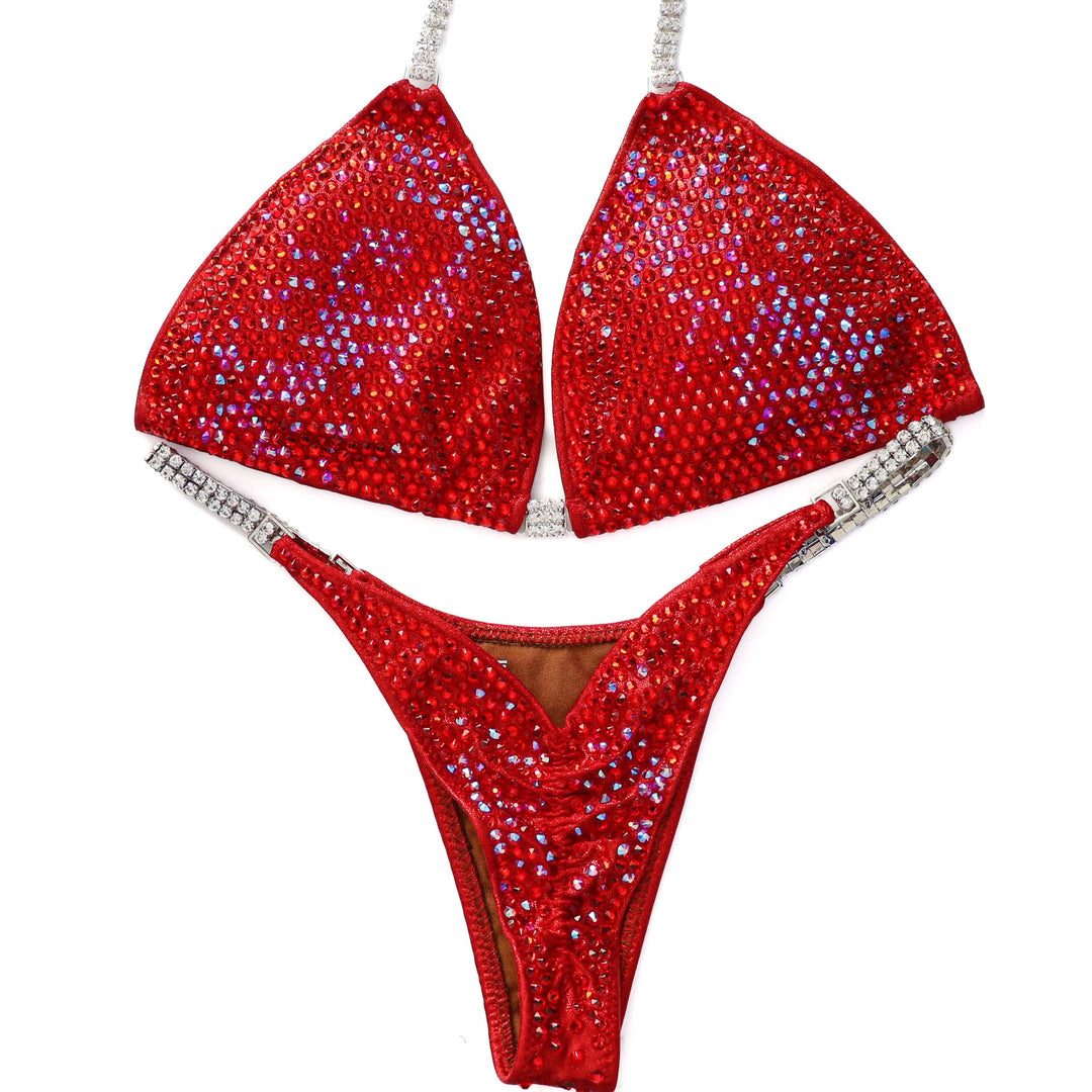 QS ST: Ashley K's Cherry Bomb Trinity. Medium/Pro with Petite Rise.