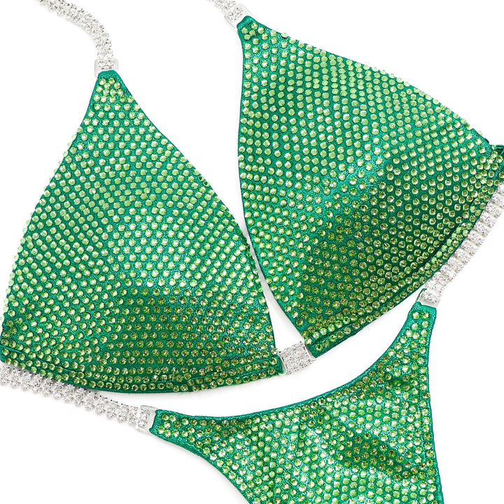 QS ST: Peridot Pop Pro. Hologram Kelly. Medium Molded/Pro.