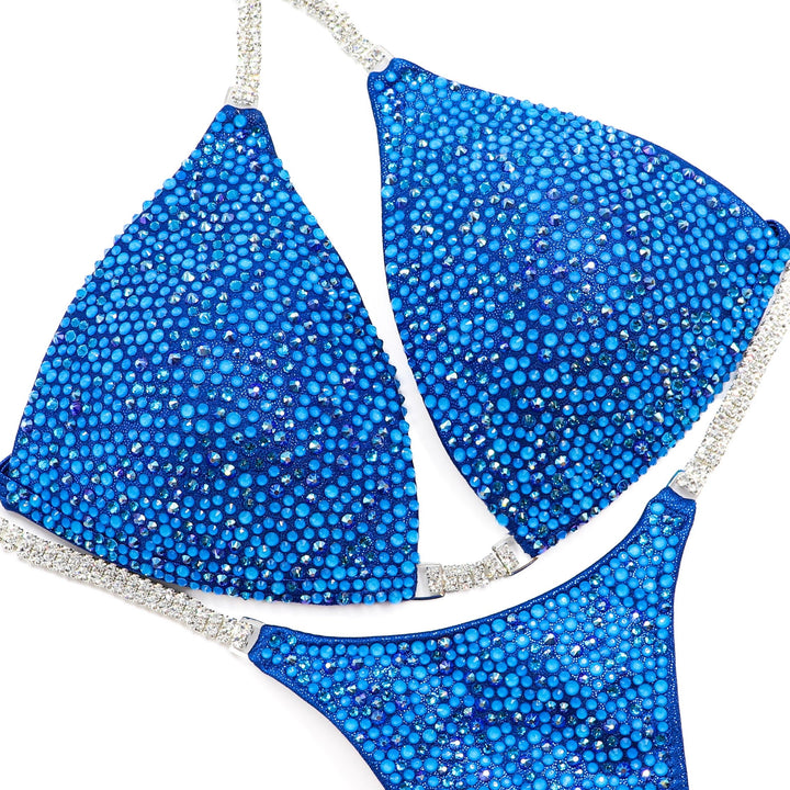 Blue Lagoon Radiance  Angel Competition BikinisThe best NPC Competition Suits for the Bikini Division, Fit Model Division Suits, and bodybuilding suits.