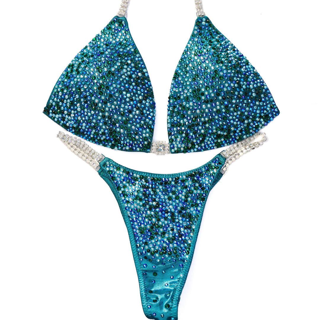 QS ST: Triumphant Teal Radiance. Medium Molded/Micro.