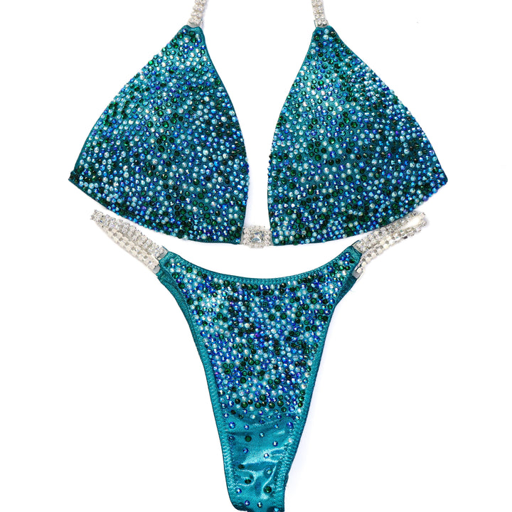QS ST: Triumphant Teal Radiance. Medium Molded/Micro.
