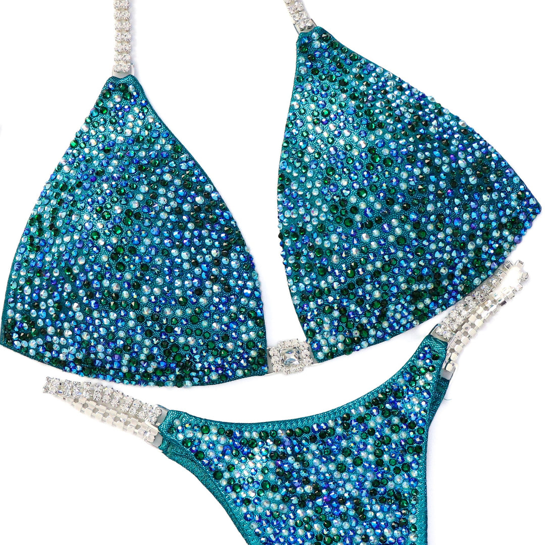QS ST: Triumphant Teal Radiance. Medium Molded/Micro.