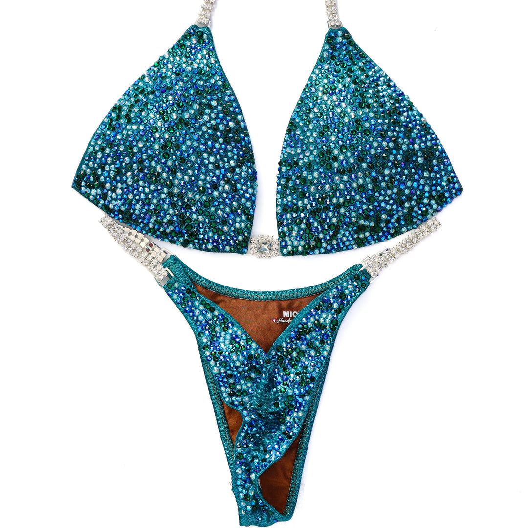QS ST: Triumphant Teal Radiance. Medium Molded/Micro.