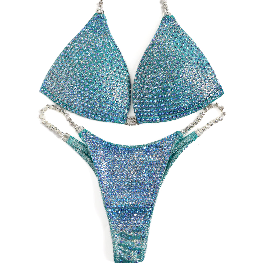 QS ST: Aqua Uprising Pro. Small Molded/Micro with Petite Rise.  Angel Competition BikinisThe best NPC Competition Suits for the Bikini Division, Fit Model Division Suits, and bodybuilding suits.