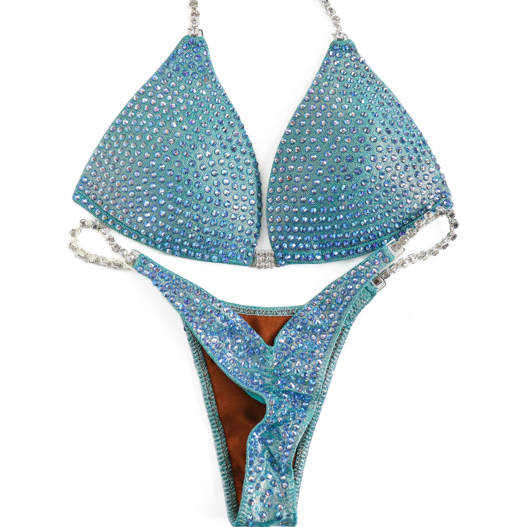 QS ST: Aqua Uprising Pro. Small Molded/Micro with Petite Rise.  Angel Competition BikinisThe best NPC Competition Suits for the Bikini Division, Fit Model Division Suits, and bodybuilding suits.