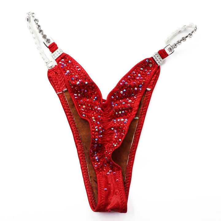 QS ST: Angel Shimmer. Hologram Red. Medium Molded/Micro with Petite Rise.