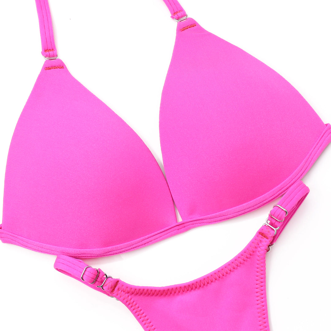 Matte Pink Posing Practice Suit