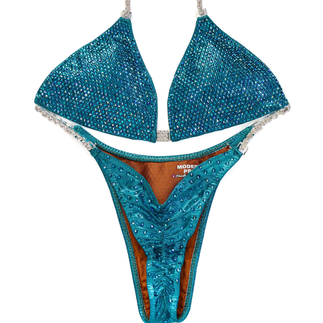 QS ST: Angel Pro. Hologram Teal. Small/Pro with Modest Rise.