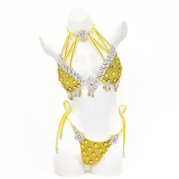 Pre Owned: Summer Shine Couture. Medium Molded/Pro with Modest Front.