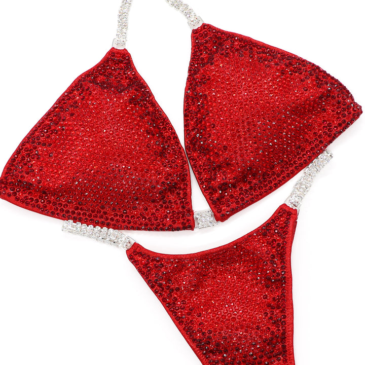QS ST: Shannon's Scarlet Nova. Hologram Red. Medium/Pro.