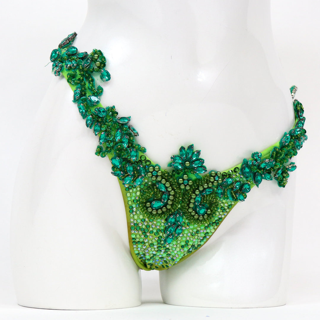 Pre Owned: Green Goddess Couture. Large Molded/ Pro with Modest Rise.