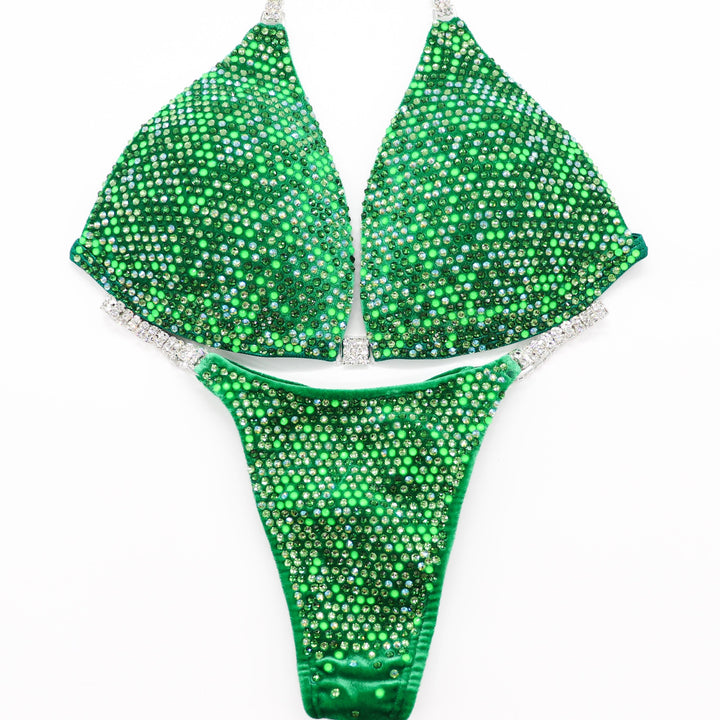 QS ST: Neon Ivy Multi Color Pro. Velvet Green. Medium Molded/Pro.