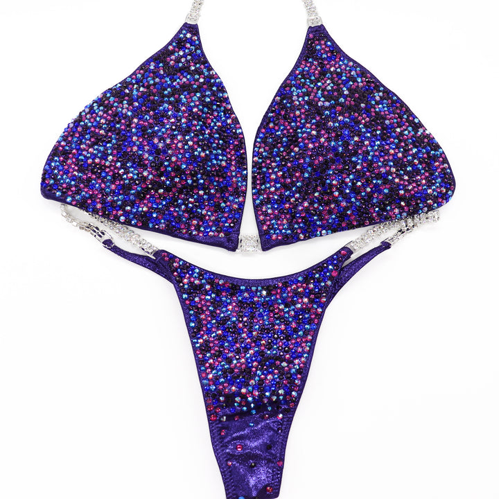 QS ST: Brenda's Purple Shimmer Radiance. Hologram Eggplant. Large/Pro.