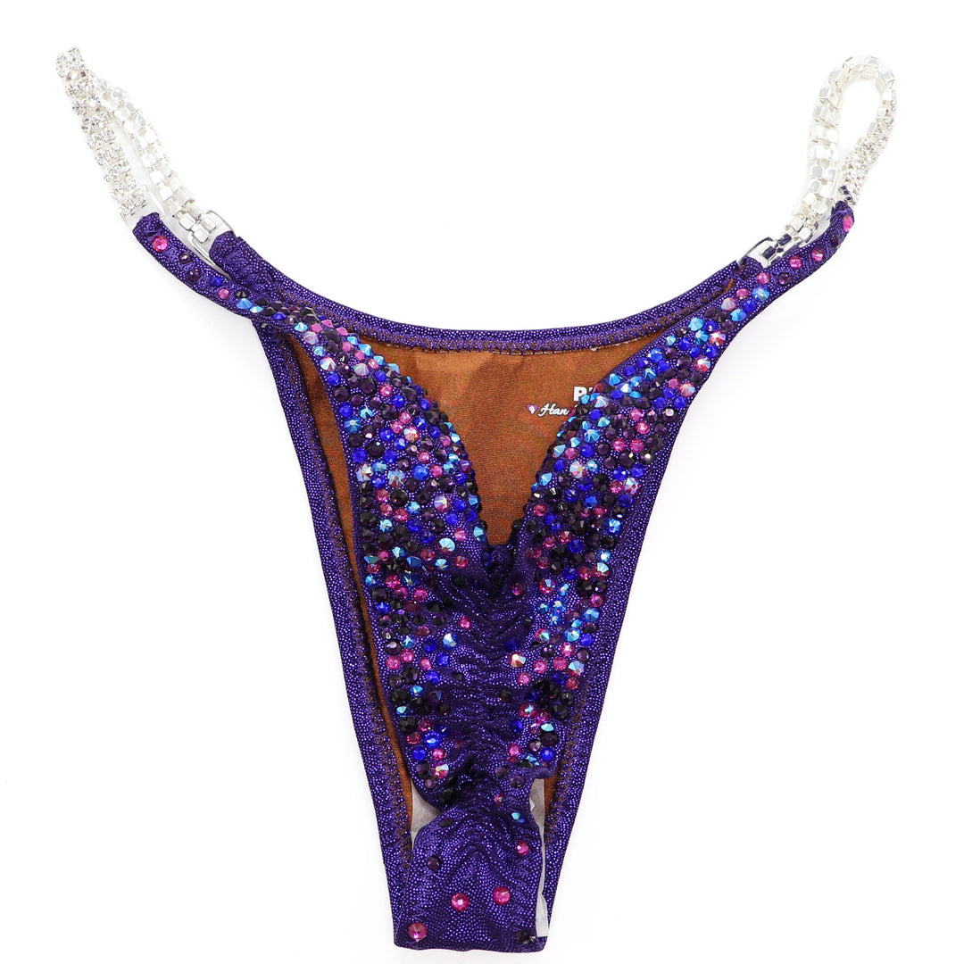 QS ST: Brenda's Purple Shimmer Radiance. Hologram Eggplant. Large/Pro.