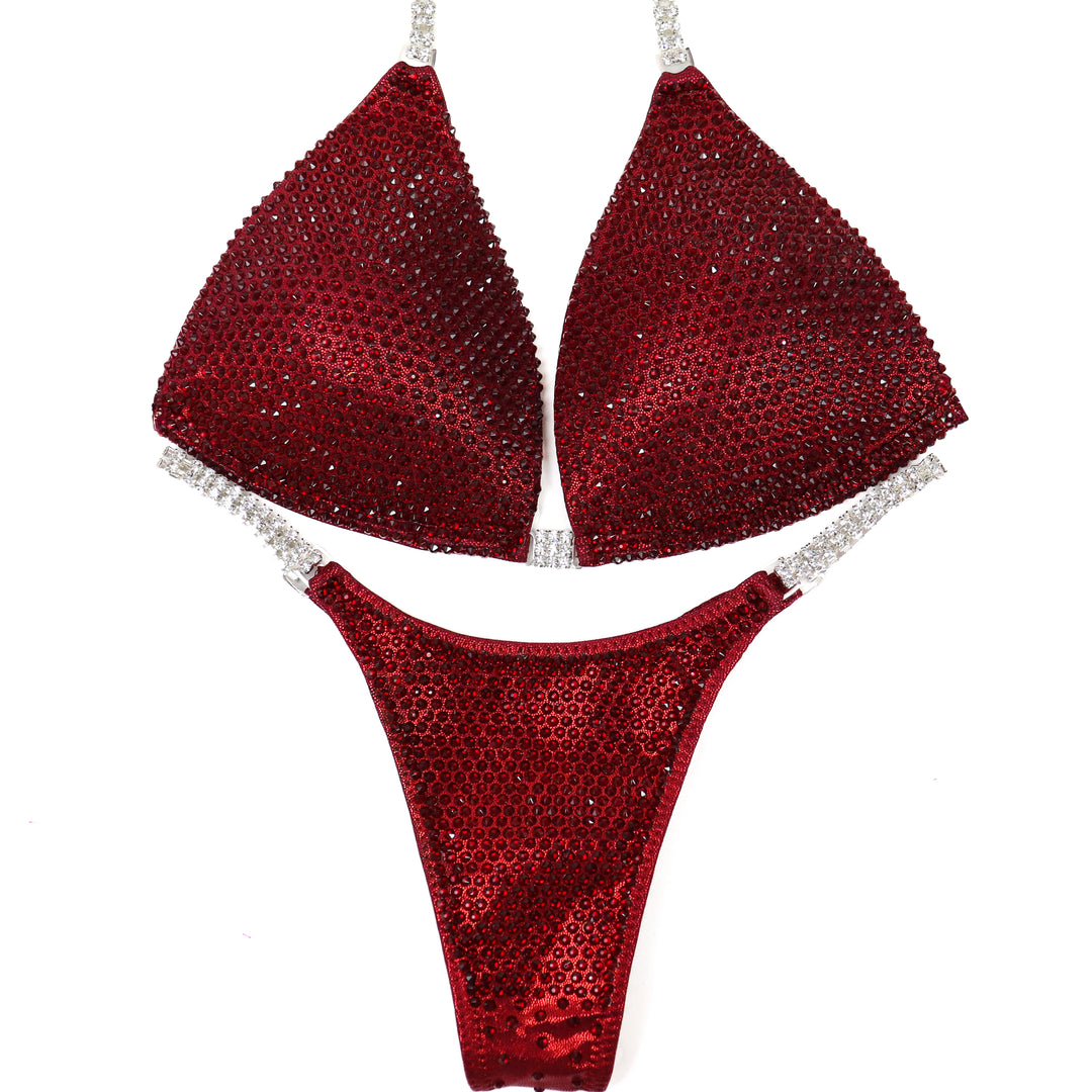 QS ST: True Maroon Pro. Medium Molded/Micro with Petite Rise.