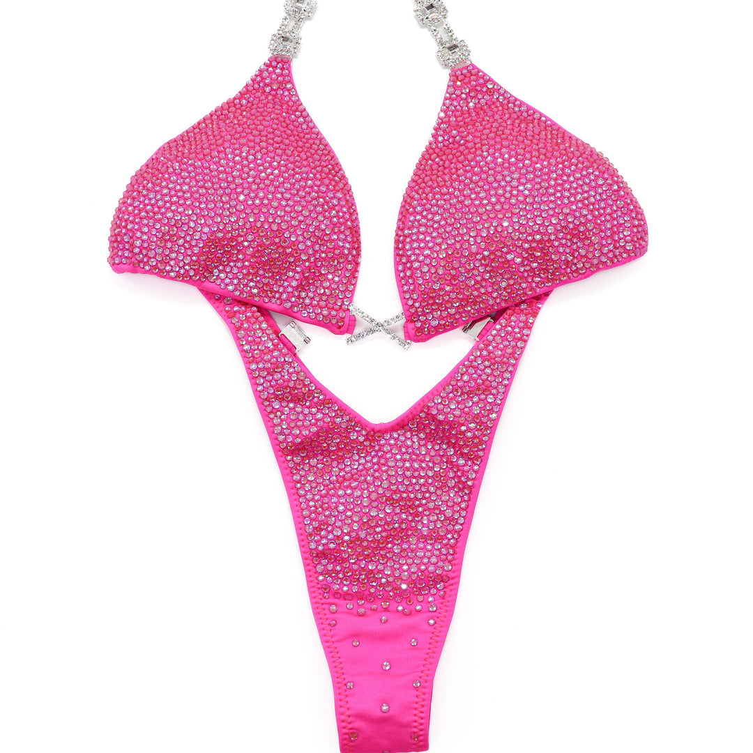 QS ST: Bubblegum Bliss Radiance. Matte Pink. Medium/Slim Figure.