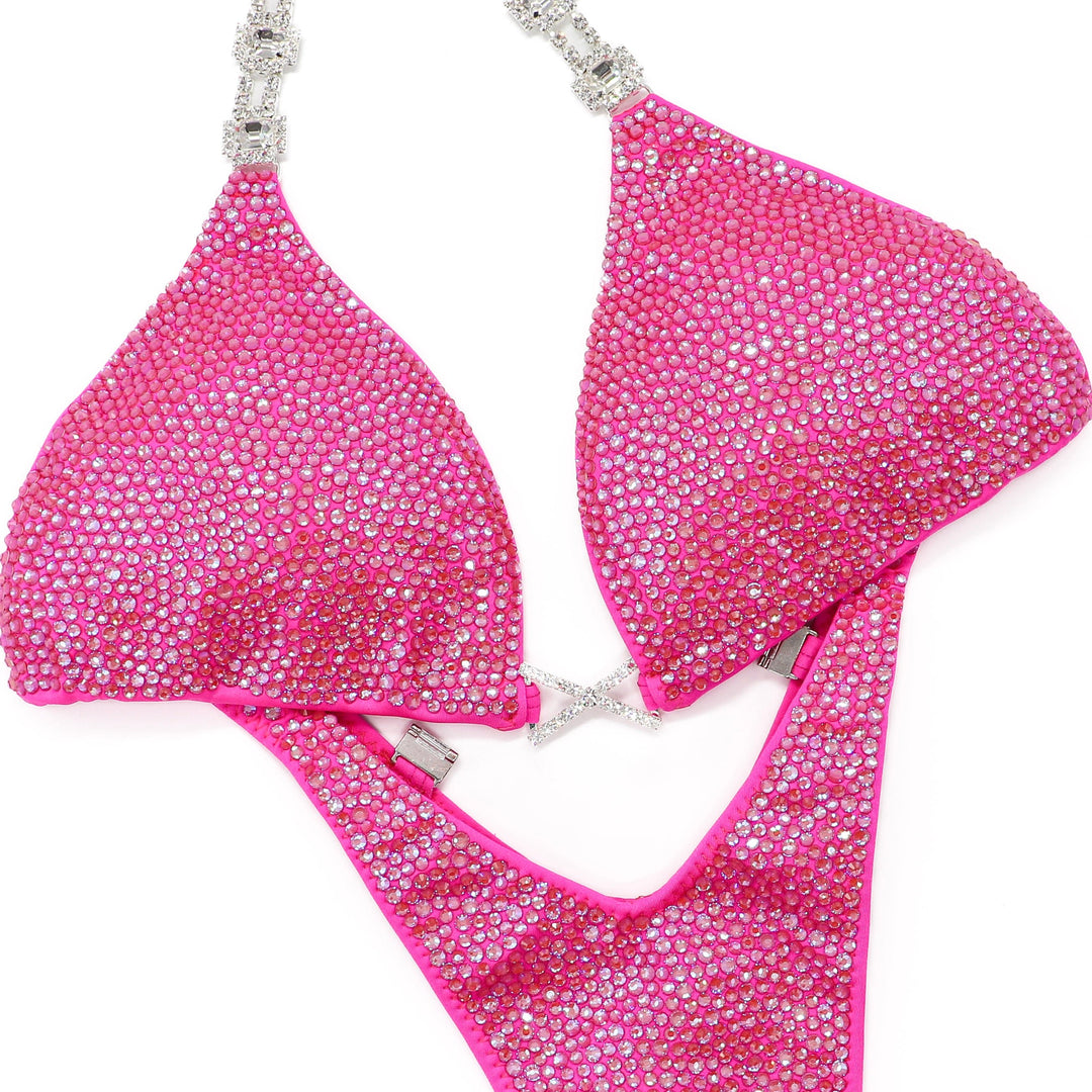 QS ST: Bubblegum Bliss Radiance. Matte Pink. Medium/Slim Figure.