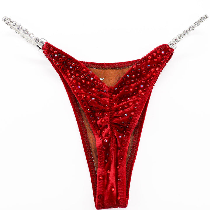 QS ST: Olympian Red Angel Shimmer. Medium Molded/Pro.