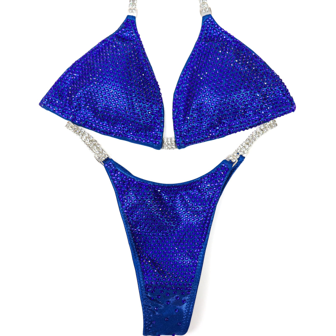 QS ST: Angel Pro. Hologram Electric Blue. Sapphire. Small/Micro.