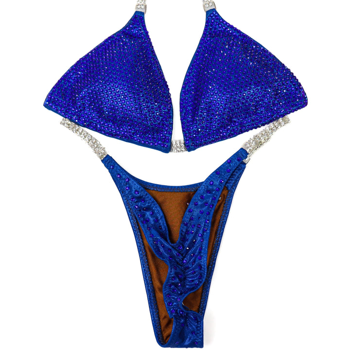 QS ST: Angel Pro. Hologram Electric Blue. Sapphire. Small/Micro.