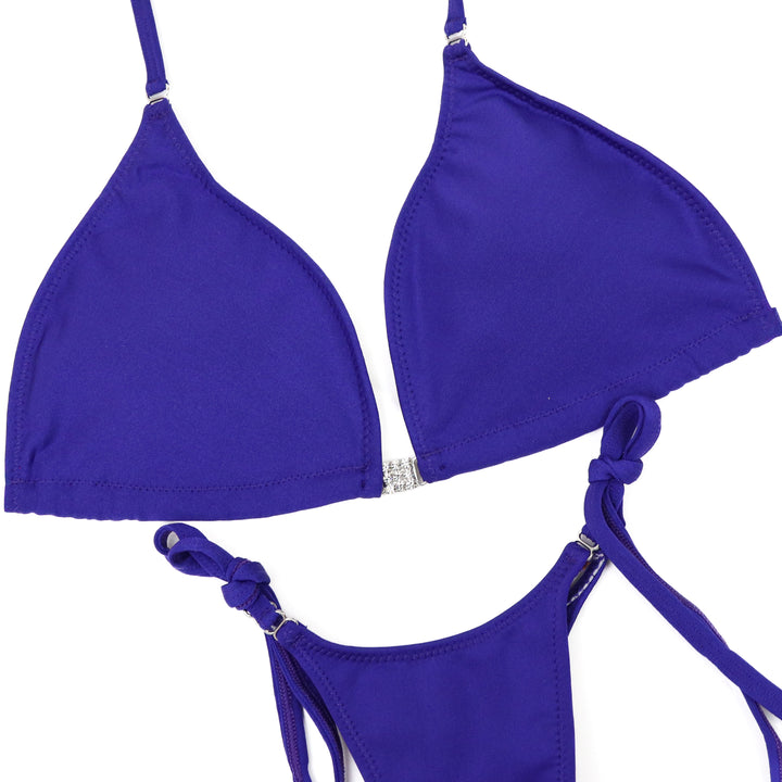 QS ST: Matte Purple Posing Practice Suit. Large/Pro.