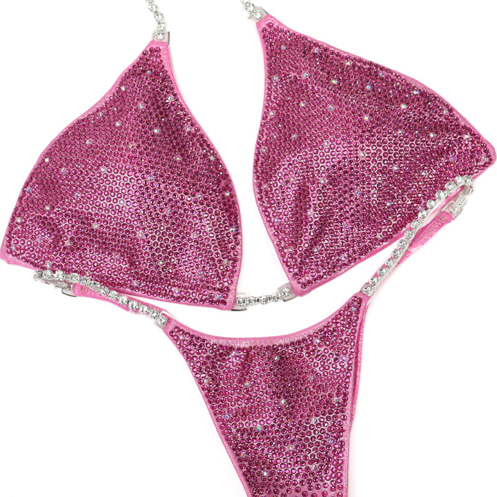 QS ST: Angel Shimmer. Hologram Baby Pink. Large/Pro.
