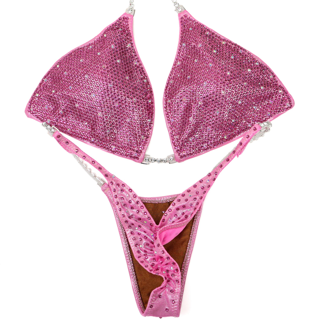 QS ST: Angel Shimmer. Hologram Baby Pink. Large/Pro.