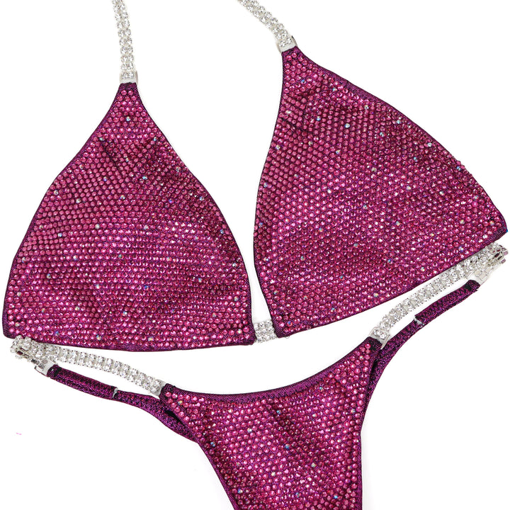 QS ST: Angel Shimmer. Hologram Cranberry. Large/Pro.