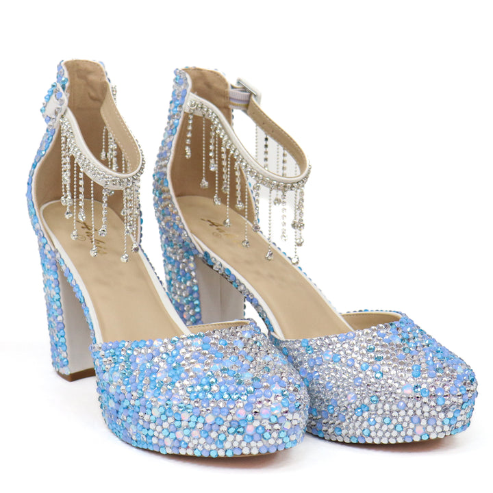Couture Crystallized Heels  Angel Competition BikinisThe best NPC Competition Suits for the Bikini Division, Fit Model Division Suits, and bodybuilding suits.