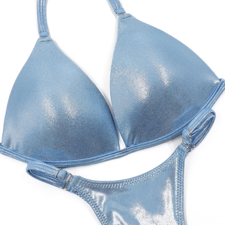Hologram Baby Blue Posing Practice Suit
