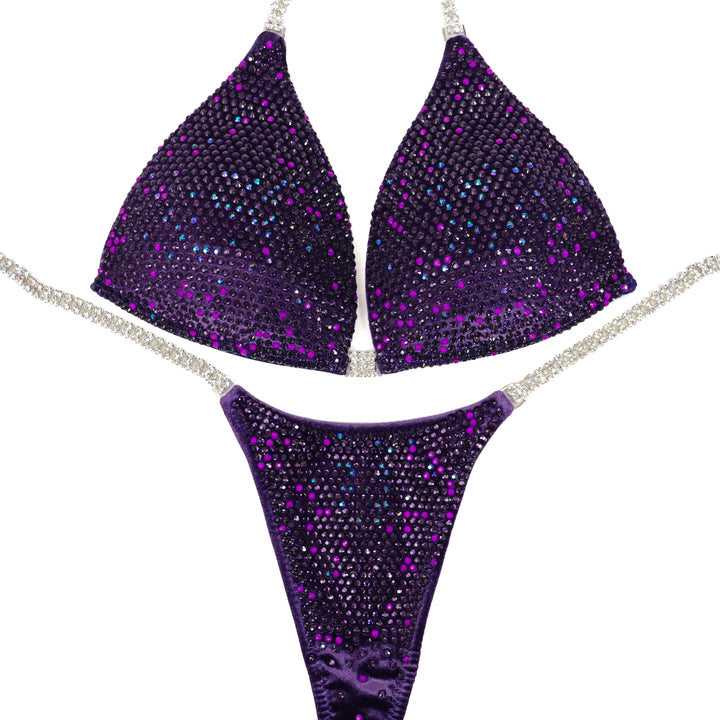 QS ST: Velvet Violet Vixen Nova. Velvet Purple. Medium Molded/Pro.