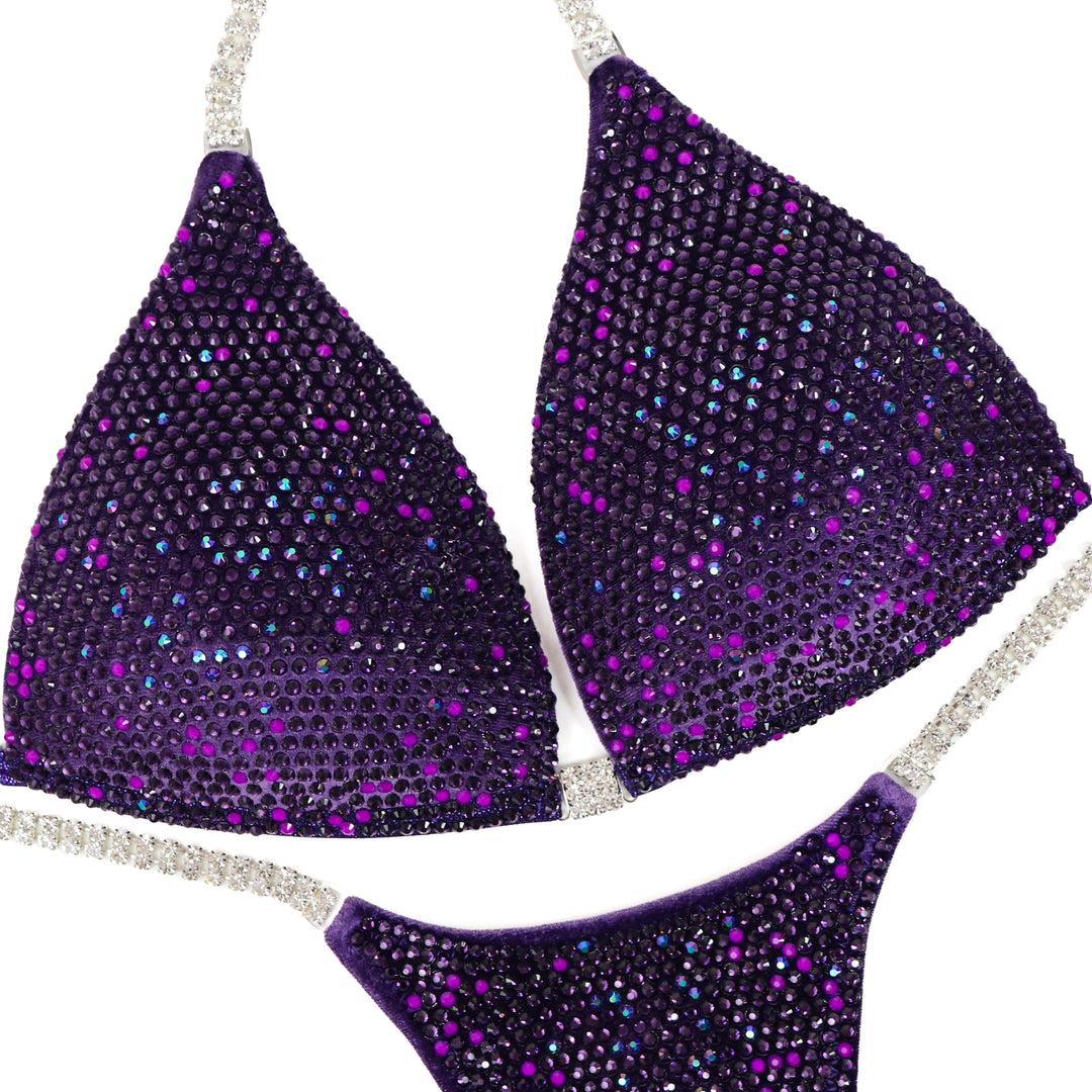 QS ST: Velvet Violet Vixen Nova. Velvet Purple. Medium Molded/Pro.