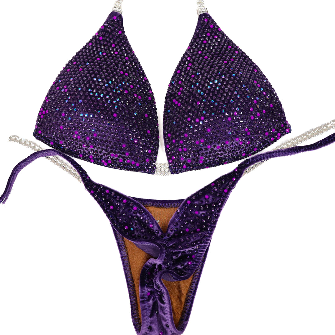 QS ST: Velvet Violet Vixen Nova. Velvet Purple. Medium Molded/Pro.