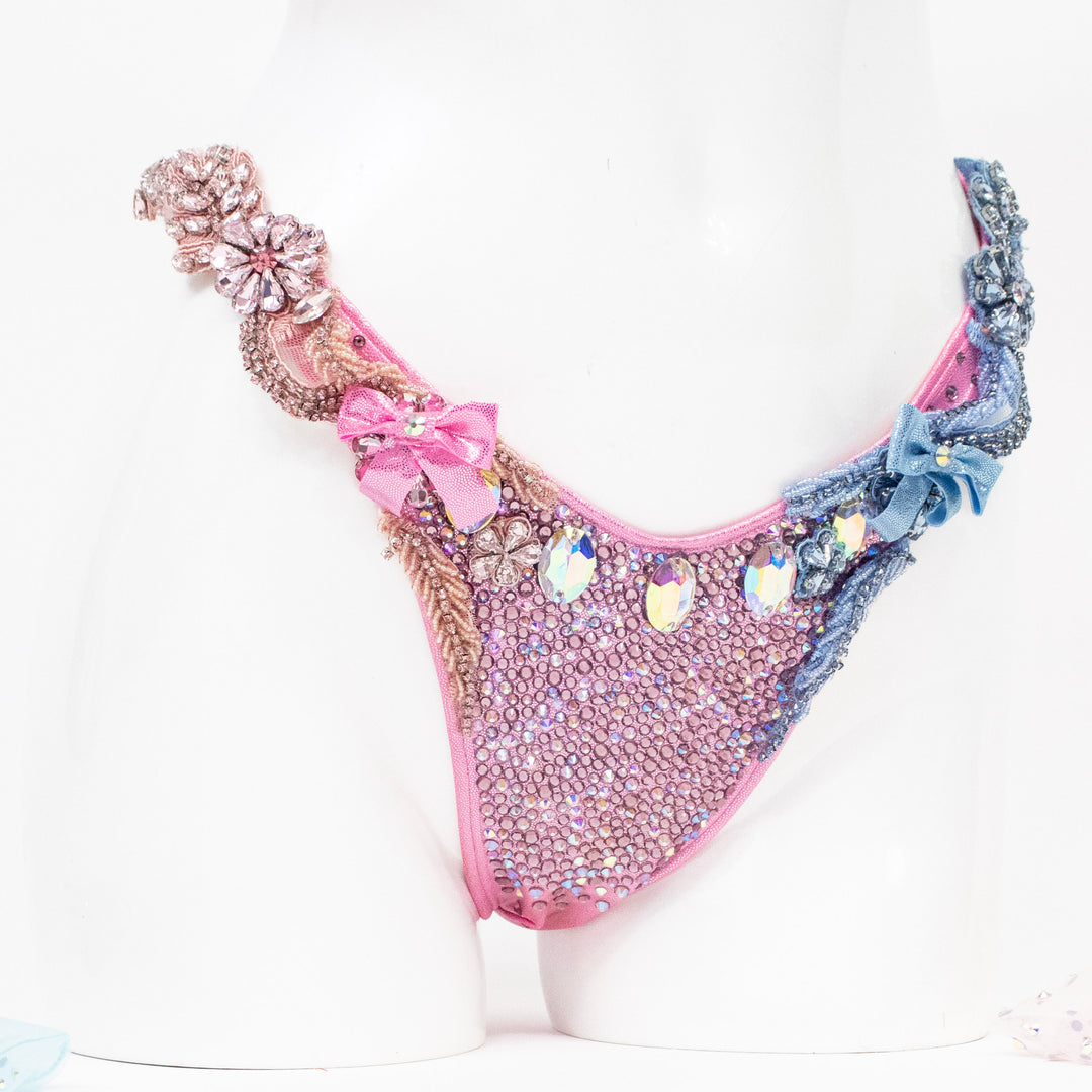 Pre Owned: Karah's Gender Reveal Couture. Large Molded/Custom.