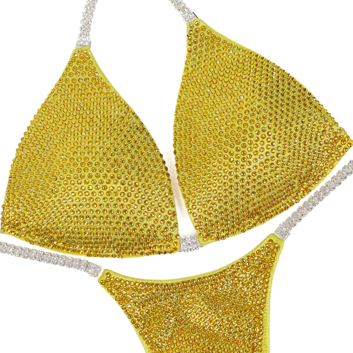 QS ST: True Yellow Pro. Hologram Yellow. Medium Molded/Pro.