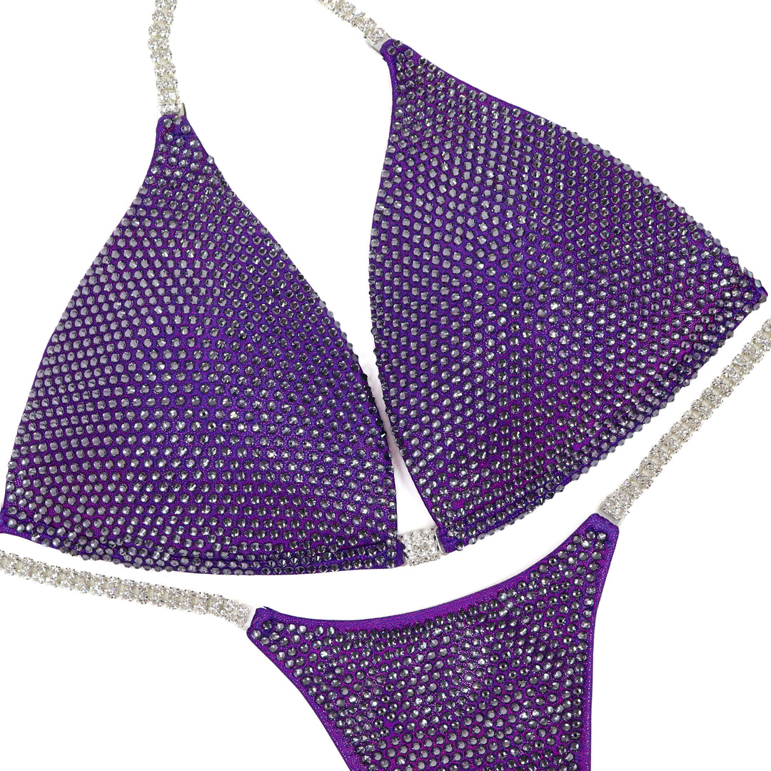 QS ST: Angel Pro. Tanzanite. Hologram Purple. Large Molded/Micro.
