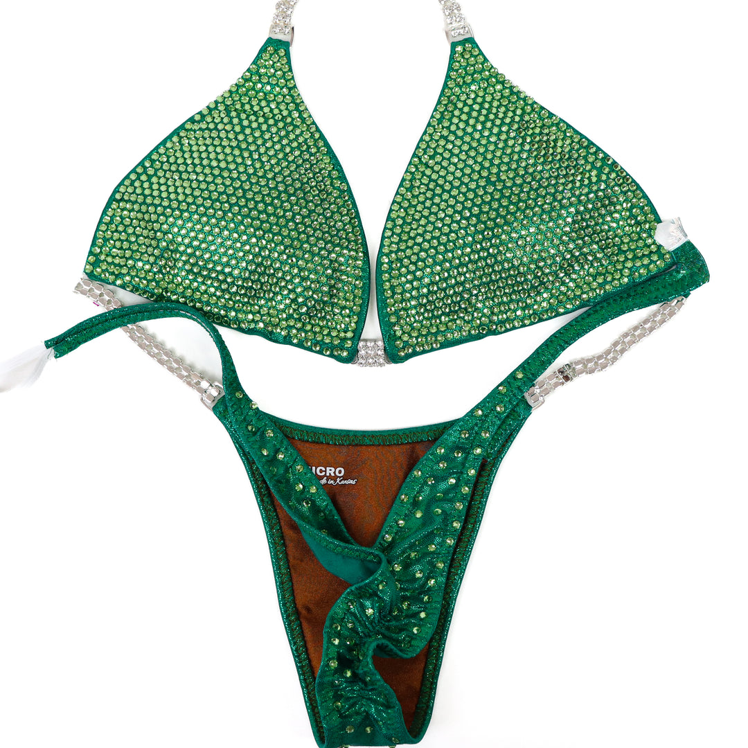 QS CL: Angel Pro. Hologram Kelly. Peridot. Small/Micro.