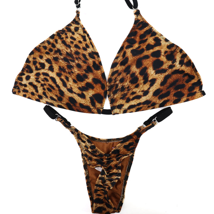 QS ST: Cheetah Posing Practice Suit. Extra Large/Pro.