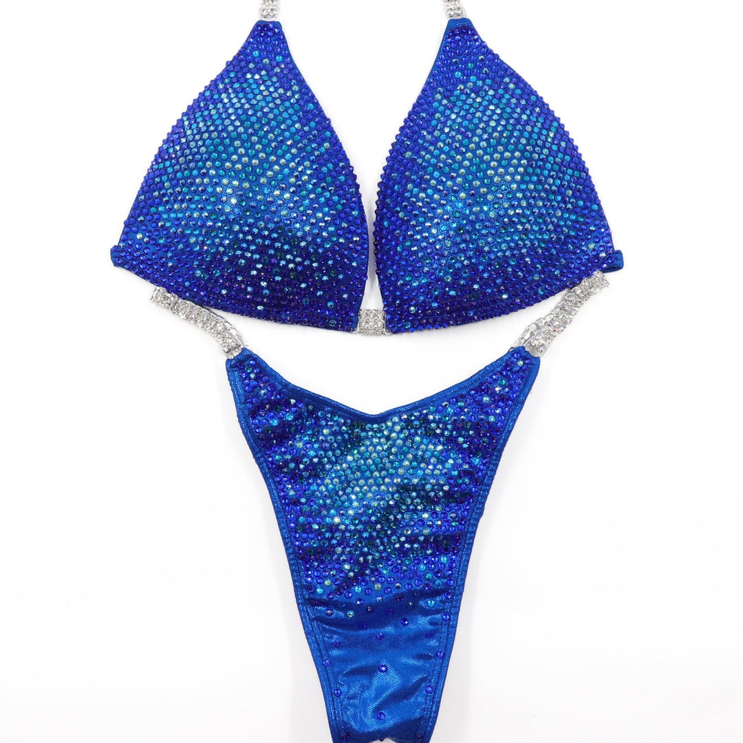 QS ST: Crystal Nova. Hologram Electric Blue. Medium Molded/Pro with Modest Rise.