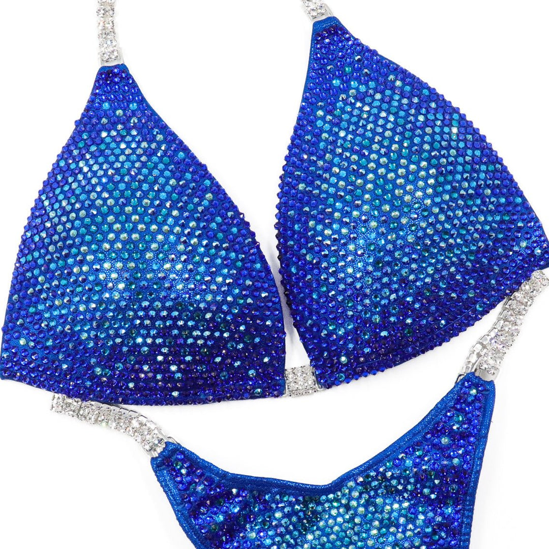 QS ST: Crystal Nova. Hologram Electric Blue. Medium Molded/Pro with Modest Rise.