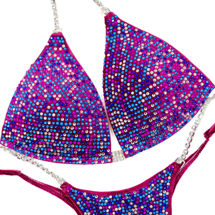 Aurora Velvet Pro  Angel Competition BikinisThe best NPC Competition Suits for the Bikini Division, Fit Model Division Suits, and bodybuilding suits.