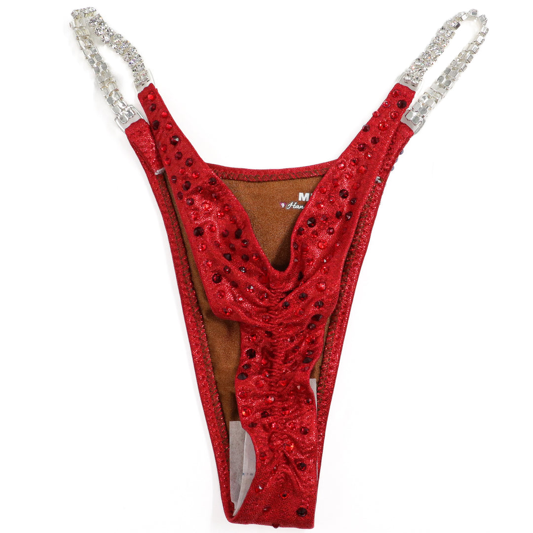 QS ST: Lawna's True Red Radiance. Hologram Red. Medium Molded/Pro.