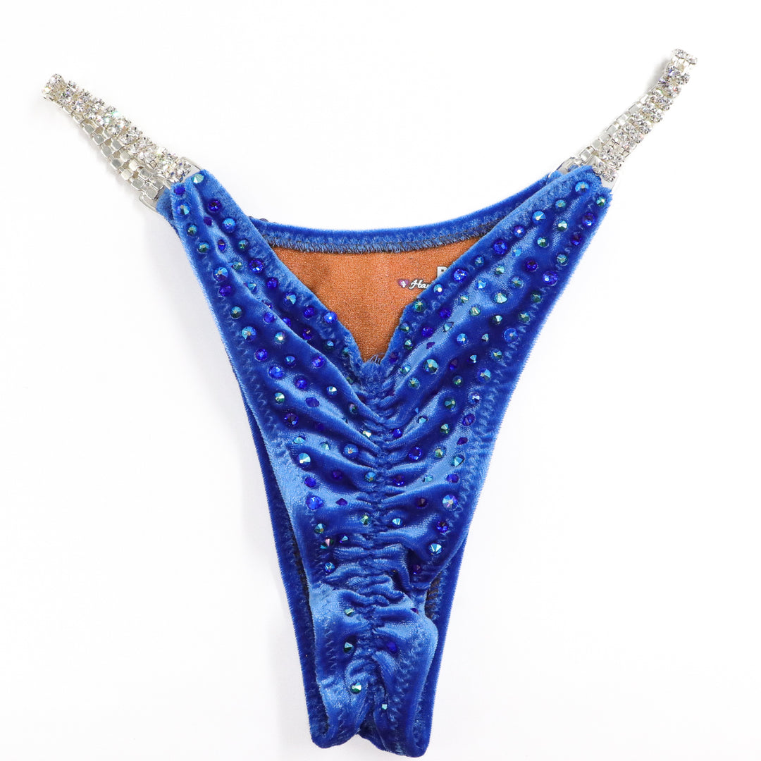 QS ST: Deb's Breezy Blue Velvet Radiance. Medium Molded/Pro.