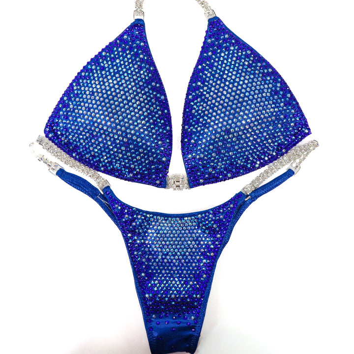 QS ST: Ashley Duncan's Blueberry Nova. Medium Molded/Pro.  Angel Competition BikinisThe best NPC Competition Suits for the Bikini Division, Fit Model Division Suits, and bodybuilding suits.