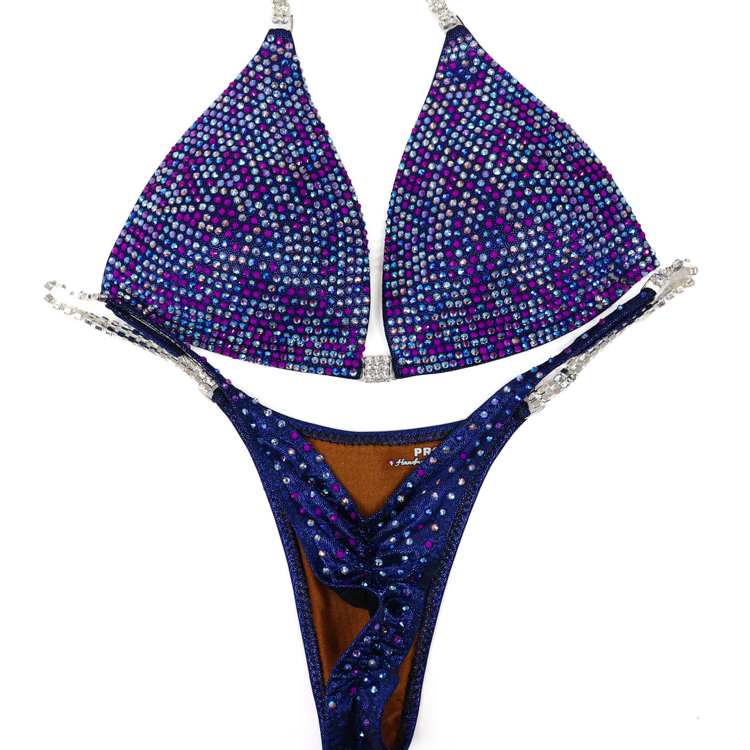 QS ST: Deep Neon Voltage Pro. Medium Molded/Pro.  Angel Competition BikinisThe best NPC Competition Suits for the Bikini Division, Fit Model Division Suits, and bodybuilding suits.