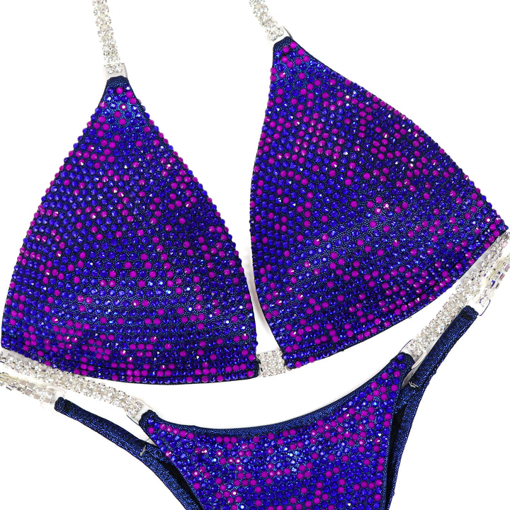 QS ST: Neon Nightfall Angel Pro. Medium Molded/Pro.  Angel Competition BikinisThe best NPC Competition Suits for the Bikini Division, Fit Model Division Suits, and bodybuilding suits.
